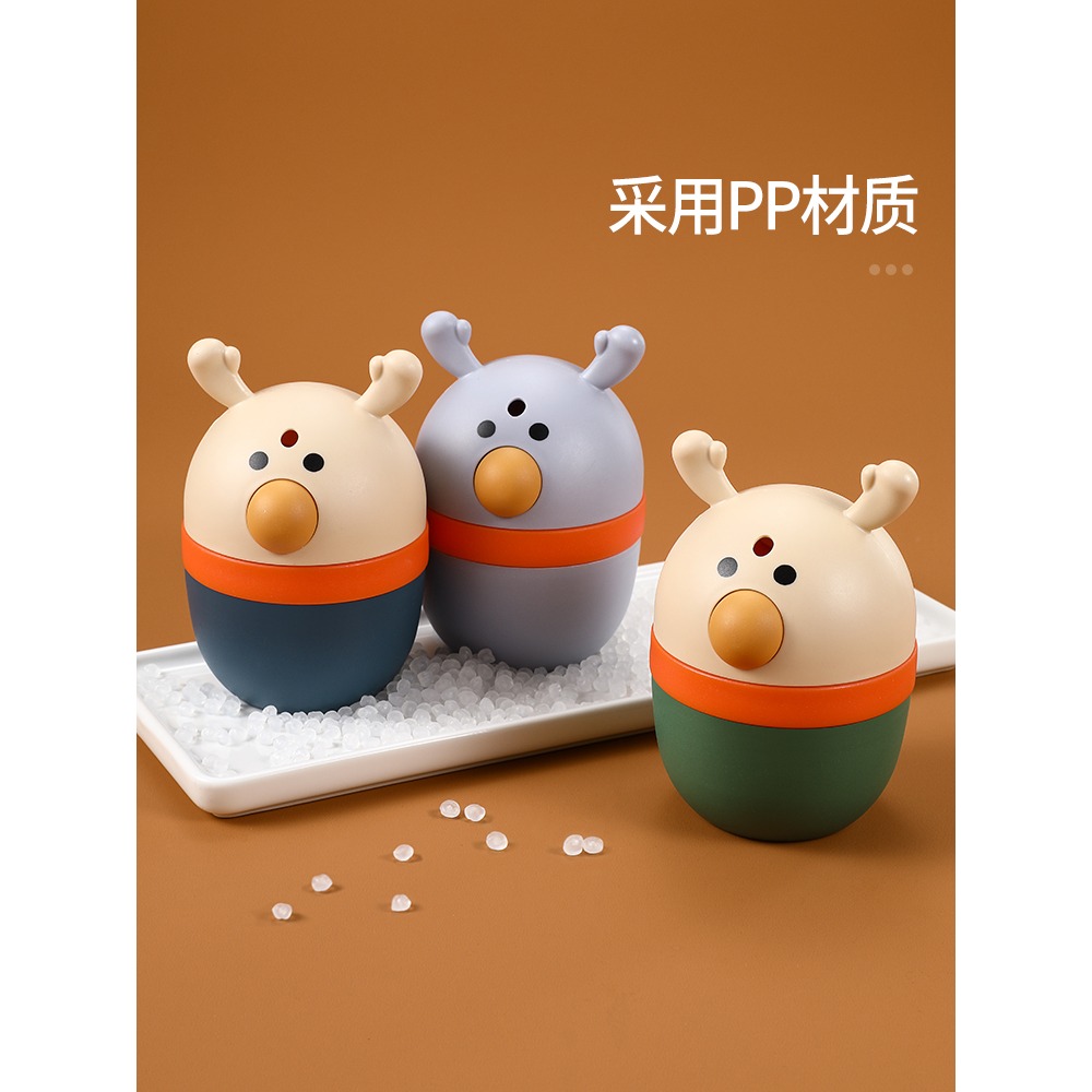 小鹿牙簽盒家用按壓式自動彈出創意卡通輕奢時尚客廳便攜式牙簽筒-細節圖4