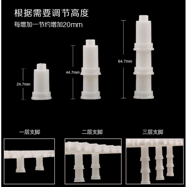 魚缸底濾墊板濾材底部過濾板底板墊隔板墊底材料防滑底板龜缸擋板-細節圖4