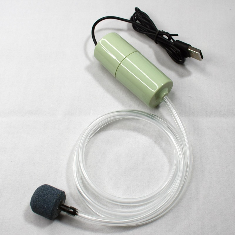 迷你小魚缸氧氣泵小型家用帶氧氣金魚加氧器過濾一體增氧棒充氧機-細節圖4