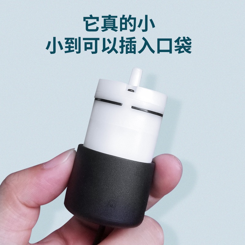 養魚小魚缸氧氣泵增氧機小型氣泵超靜音魚用usb加氧器迷你打氧器-細節圖2