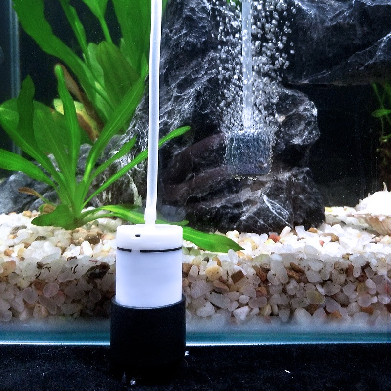 養魚小魚缸氧氣泵增氧機小型氣泵超靜音魚用usb加氧器迷你打氧器-細節圖4