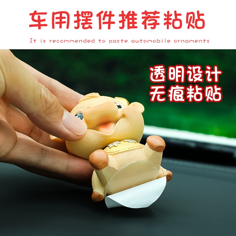 車載雙面膠強力粘膠貼片透明汽車用強力納米膠無痕膠防水耐高溫-細節圖4