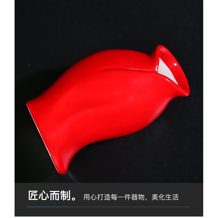 新中式陶瓷小花瓶創意水培植物客廳插花電視櫃家居書房裝飾品擺件-細節圖10