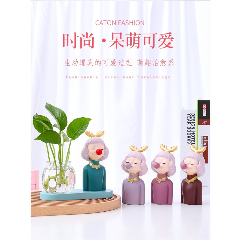 輕奢現代家居擺件客廳茶幾玄關電視櫃書房桌面裝飾品小擺設個性女-細節圖7
