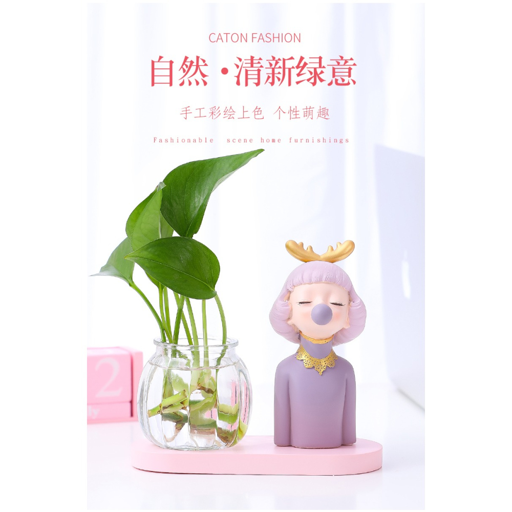 輕奢現代家居擺件客廳茶幾玄關電視櫃書房桌面裝飾品小擺設個性女-細節圖10
