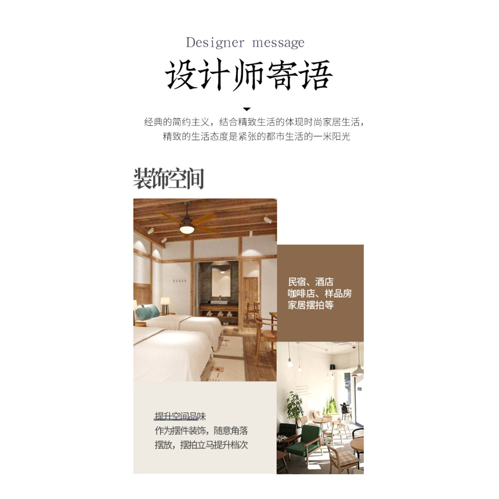 新中式陶瓷小花瓶ins風茶幾桌面客廳插花裝飾品乾花擺件家居擺設-細節圖7