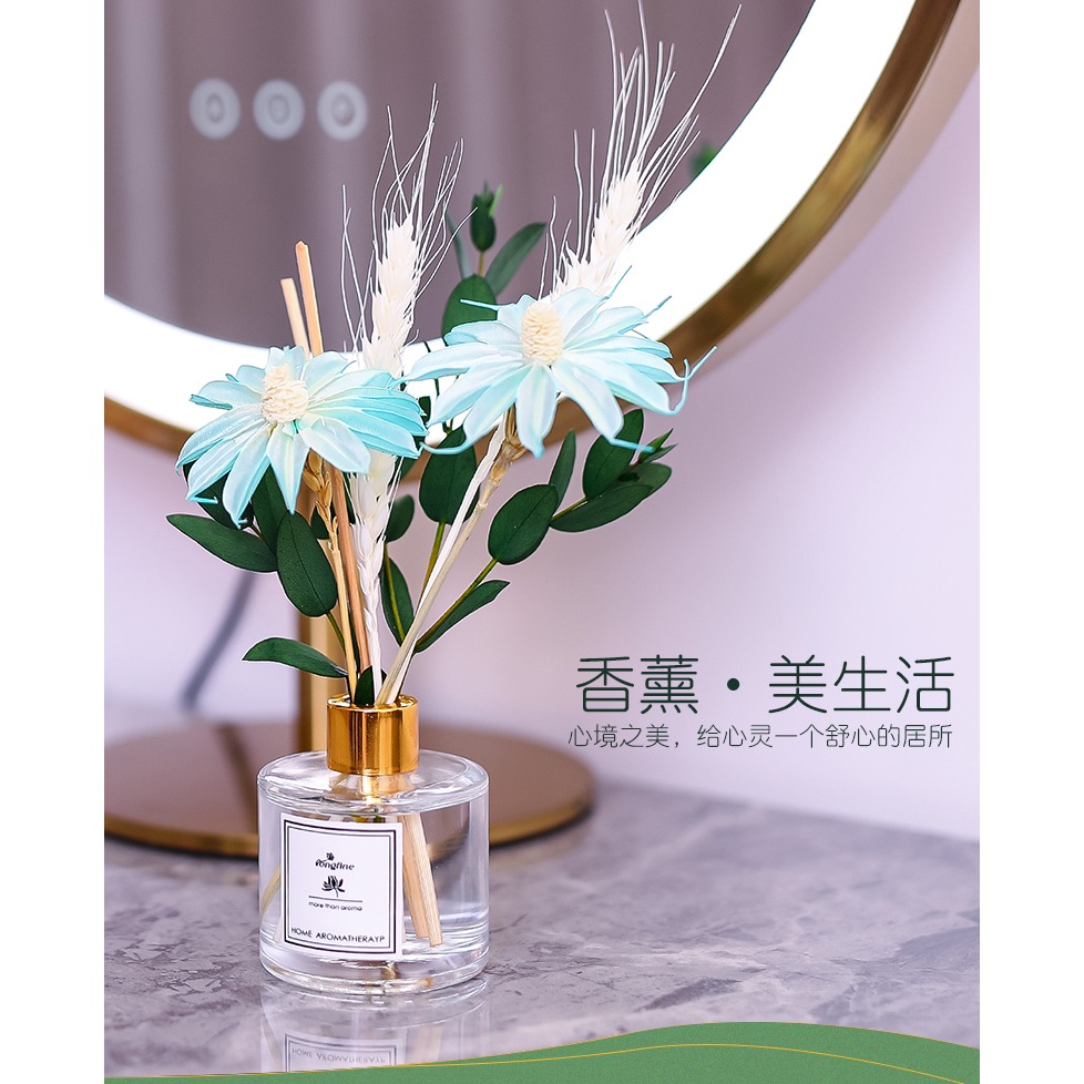創意乾花無火香薰家居香薰擺件家用個性擴香房間香氛衛生間除異味-細節圖6