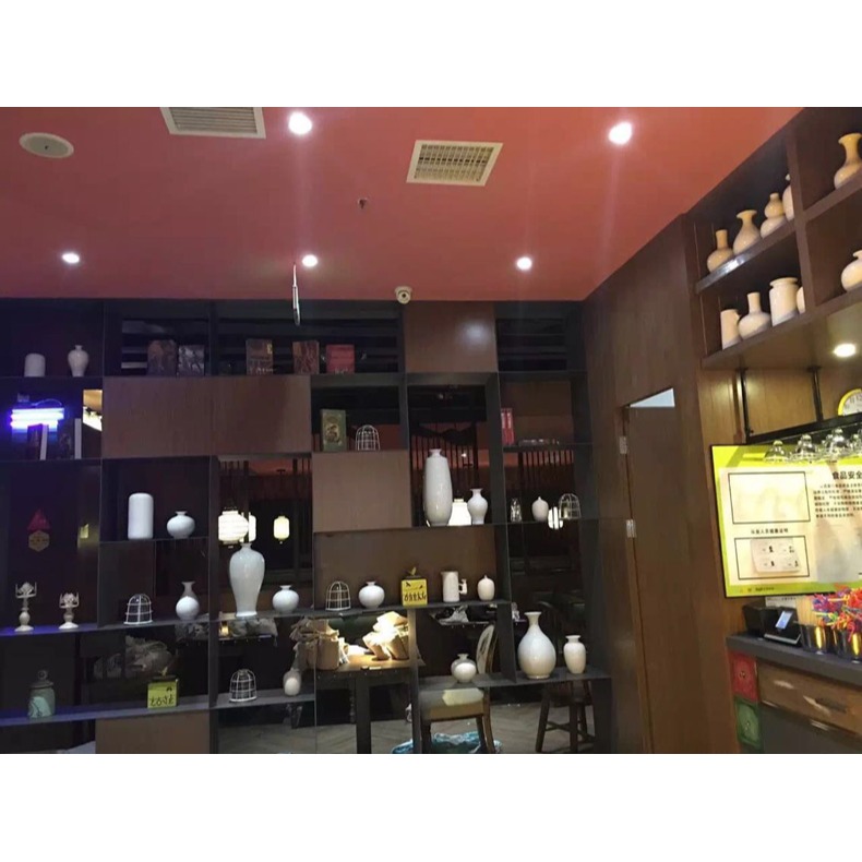 景德鎮陶瓷花瓶擺件現代簡約客廳桌子裝飾品插花大白胎白色小花瓶-細節圖7
