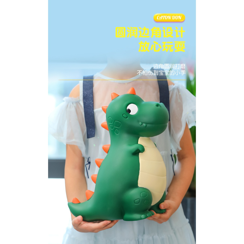 2022年新款存錢罐女孩只進不出網紅男孩兒童可愛零錢小恐龍儲蓄箱-細節圖8