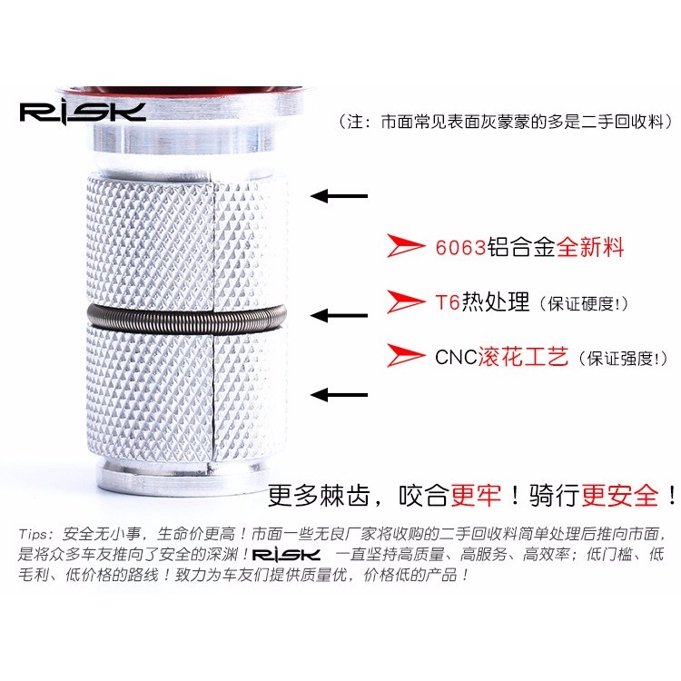 山地公路自行車前叉碗組吊芯 碳纖維前叉膨脹太陽花 花芯螺絲-細節圖5