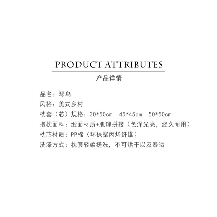 樸居抱枕靠墊美式輕奢沙發法式靠枕現代簡約牀頭歐式奢華樣板房-細節圖8