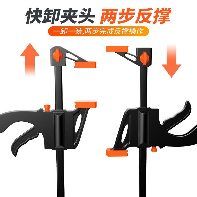 強力f夾快速夾具夾緊木板G型夾大力鉗夾子固定器木工神器工具大全-細節圖2