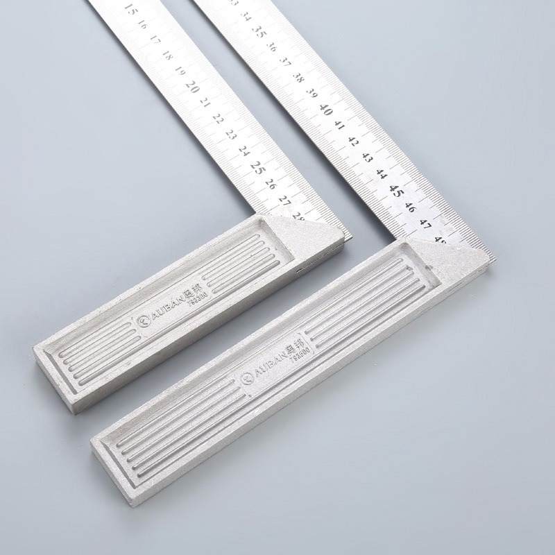 不銹鋼拐尺90度加厚直尺角尺150*300MM250*500MM木工角尺 拐尺-細節圖3