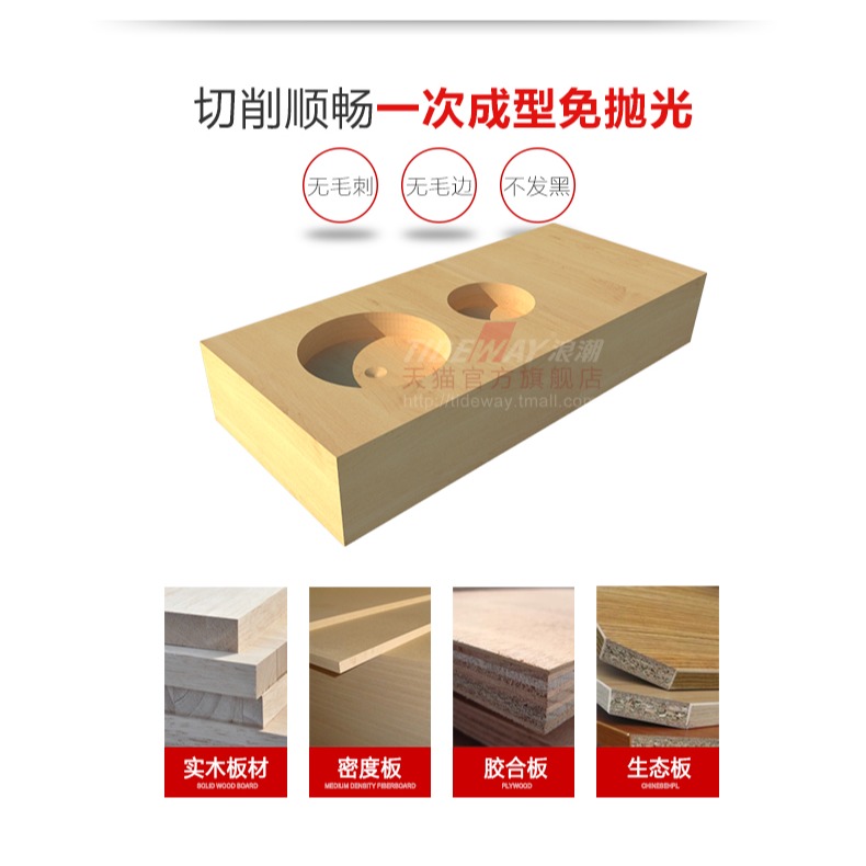 浪潮工業級開孔器木工排鉆鉆頭木頭板側孔木匠打孔神器工具大全-細節圖3