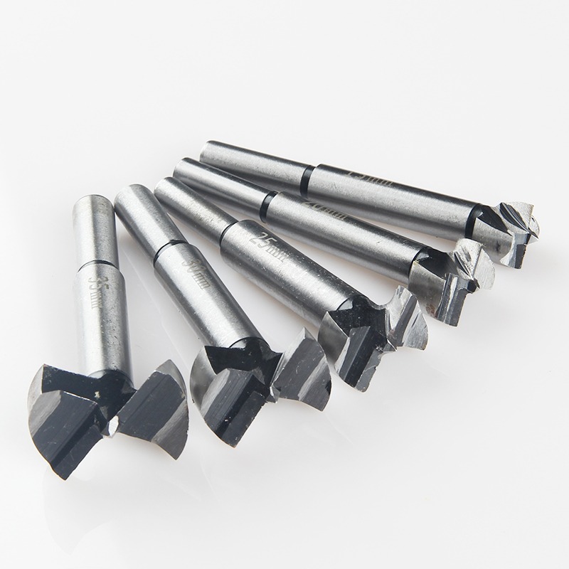 木工開孔器鉆頭 加長圓形塑料木板門鉆 木頭打孔開口打洞挖孔器-細節圖5
