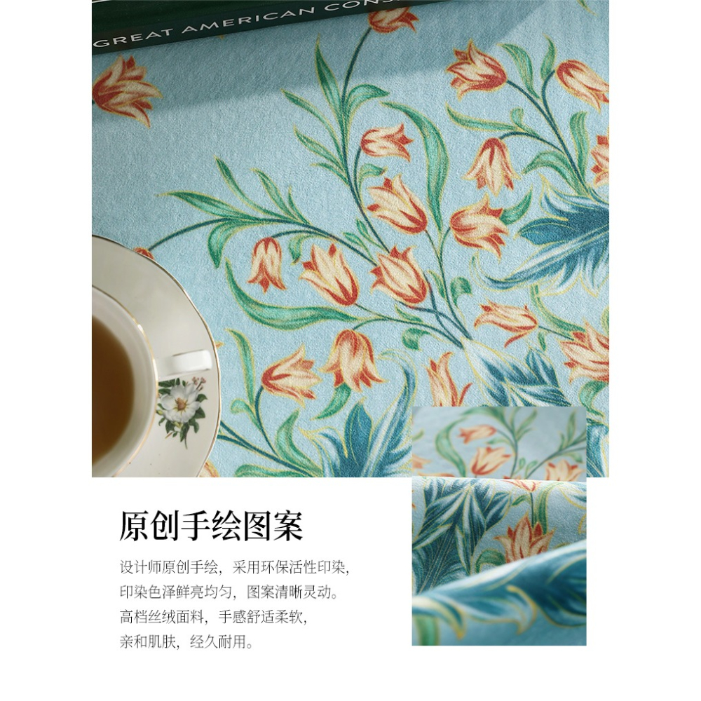 樸居美式沙發墊輕奢風ins沙發套罩冬款沙發坐墊四季通用歐式奢華-細節圖10