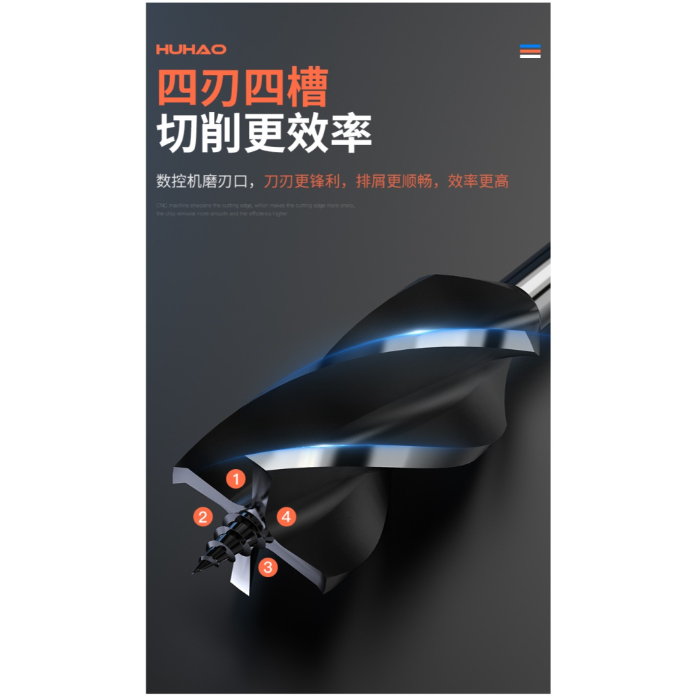滬豪支羅鉆打孔神器塑料木板開孔器工具六角柄加長木工鉆頭大全-細節圖7