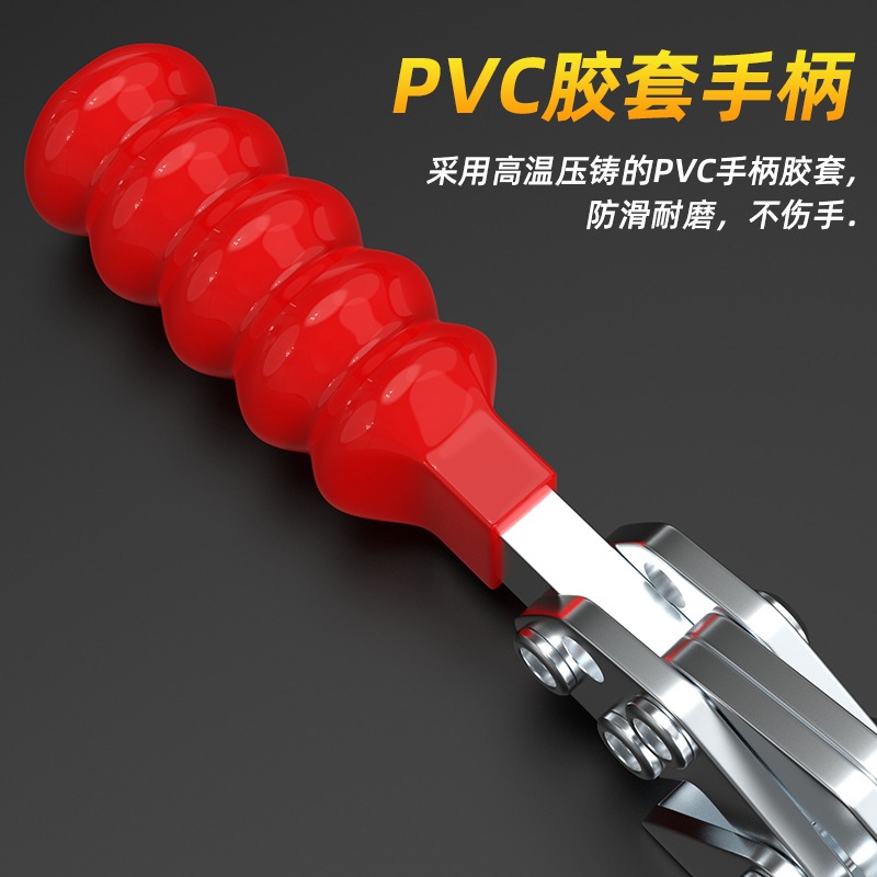 快速夾具水平式鎖緊壓鉗夾子固定器焊接工裝推拉頂壓緊器201C/304-細節圖4