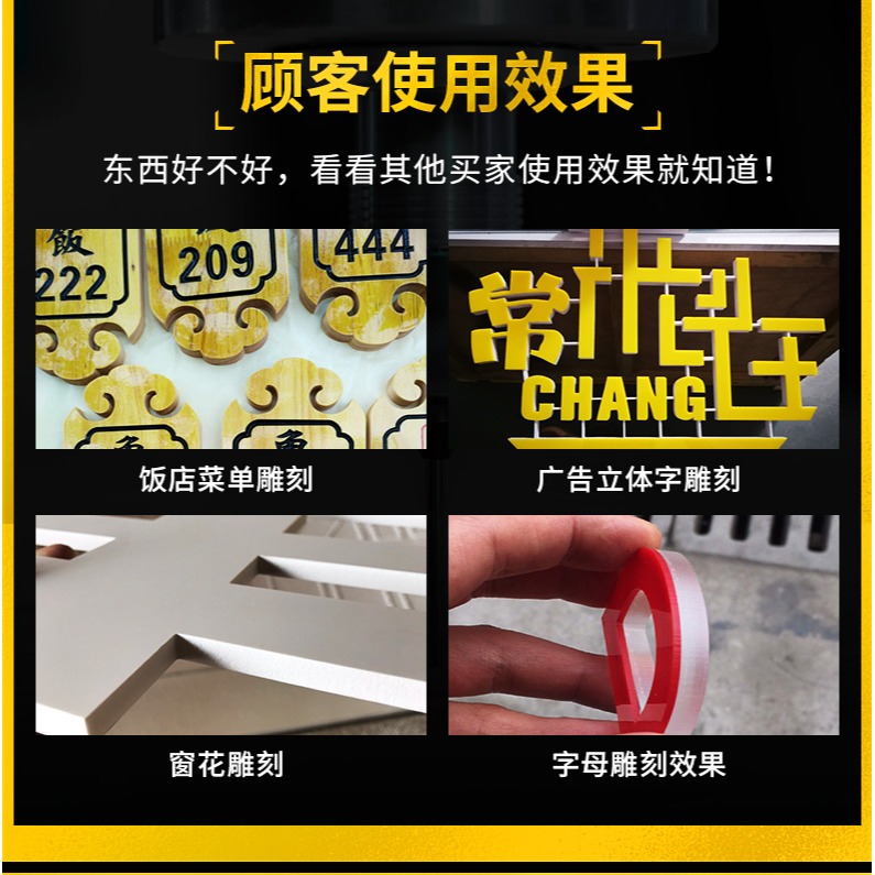 滬豪平底尖刀加長42mm錐度4MM雕刻尖刀數控精雕廣告雕刻機刀具-細節圖10