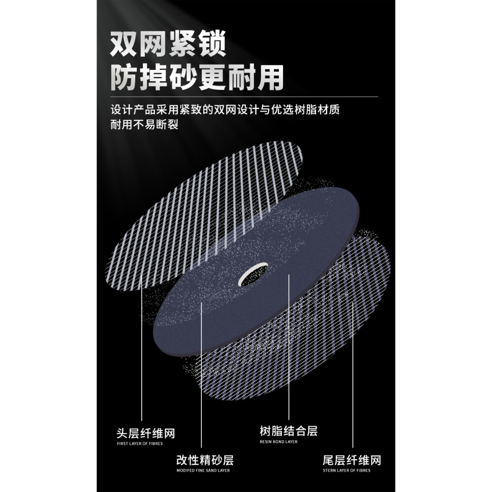 角磨機切割片砂輪片100不銹鋼專用超薄金屬鋸片磨光片打磨片大全-細節圖10