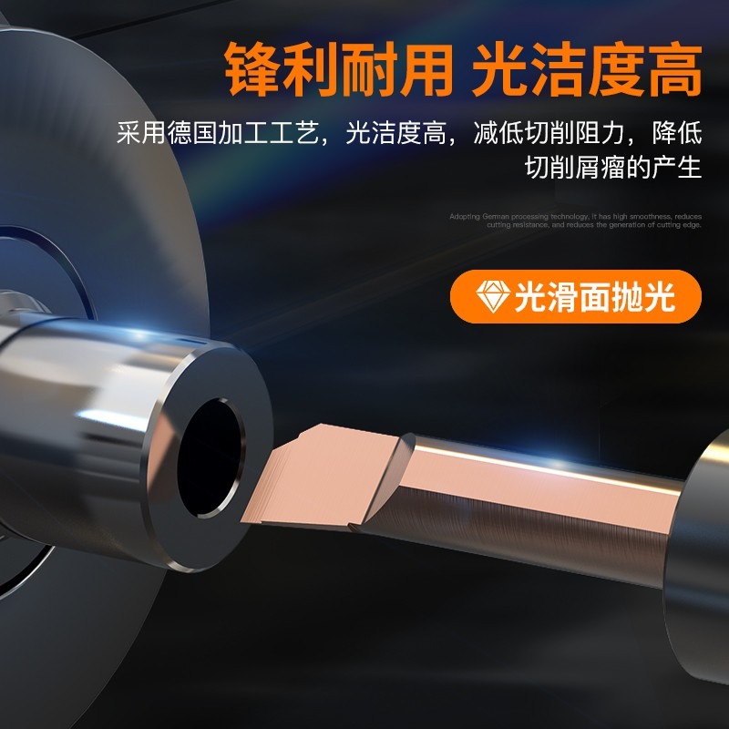 小孔鏜刀鎢鋼合金抗震車牀槽刀數控內孔刀桿微型mtr3小孔徑車刀-細節圖5