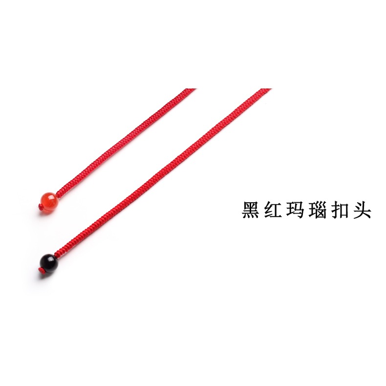 虎年本命年紅繩手鏈三生繩金剛結手工編織生肖轉運珠手繩男女-細節圖7