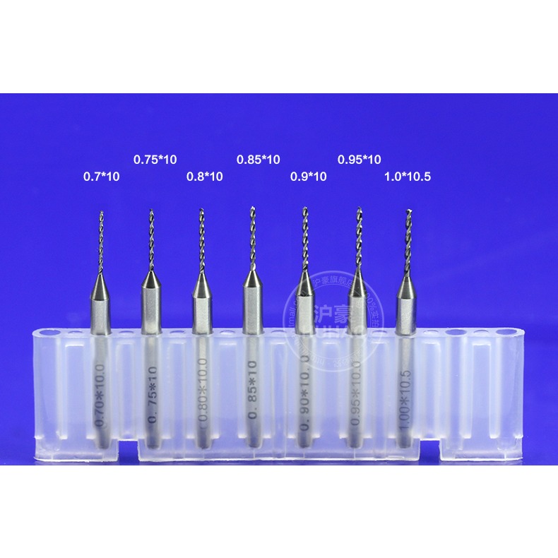 滬豪雕刻機合金鎢鋼琥珀微型小鉆頭電路板PCB鉆頭0.20-1.0mm-細節圖9
