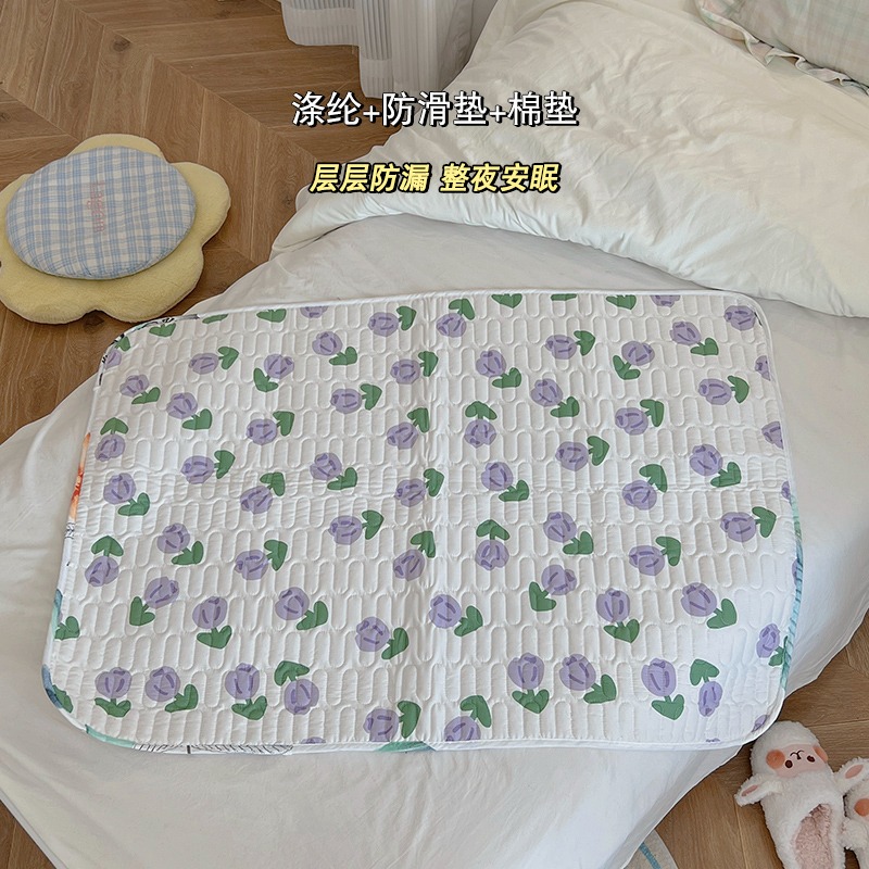 牀上姨媽墊生理月經期防護睡覺牀墊例假專用防漏神器防水可洗墊子-細節圖9