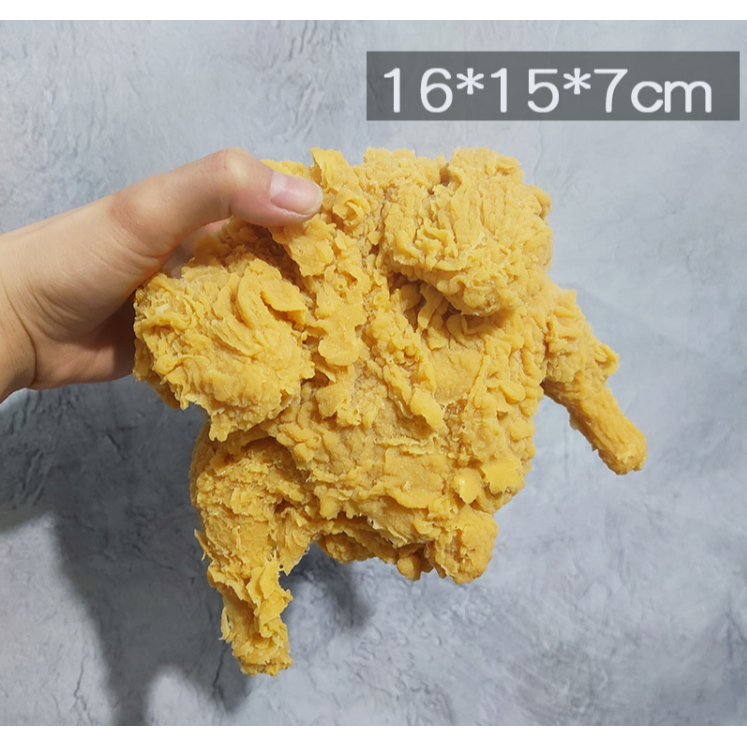包郵仿真漢堡包食品食物模型仿真炸雞翅雞塊薯條道具擺件玩具攝影-細節圖5