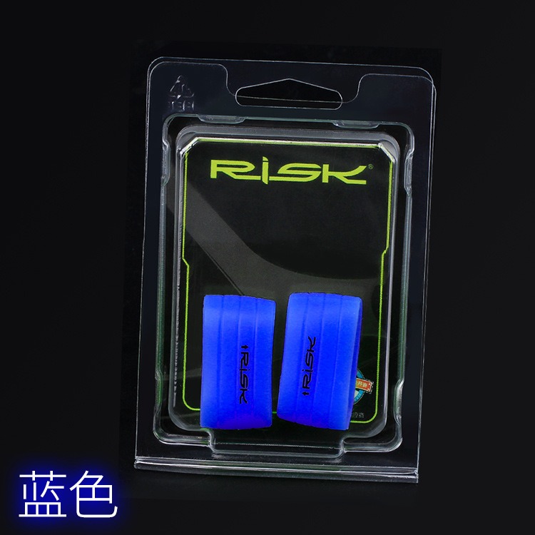 RISK公路自行車把帶固定套變速剎車線管保護套彎把理線器硅膠環套-細節圖5