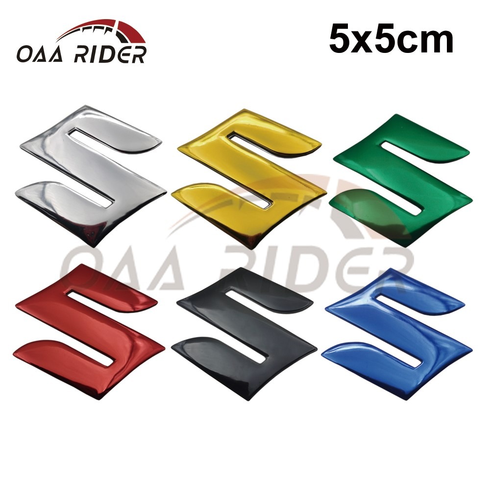 S車標志適用鈴木摩托車油箱3D立體貼紙DL/GW/GSX250踏板DR160貼花-細節圖4