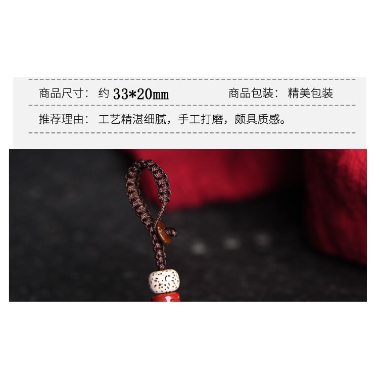硃砂葫蘆掛件男女項鏈隨身平安小吊墜手機鏈鑰匙扣掛飾品創意禮物-細節圖9
