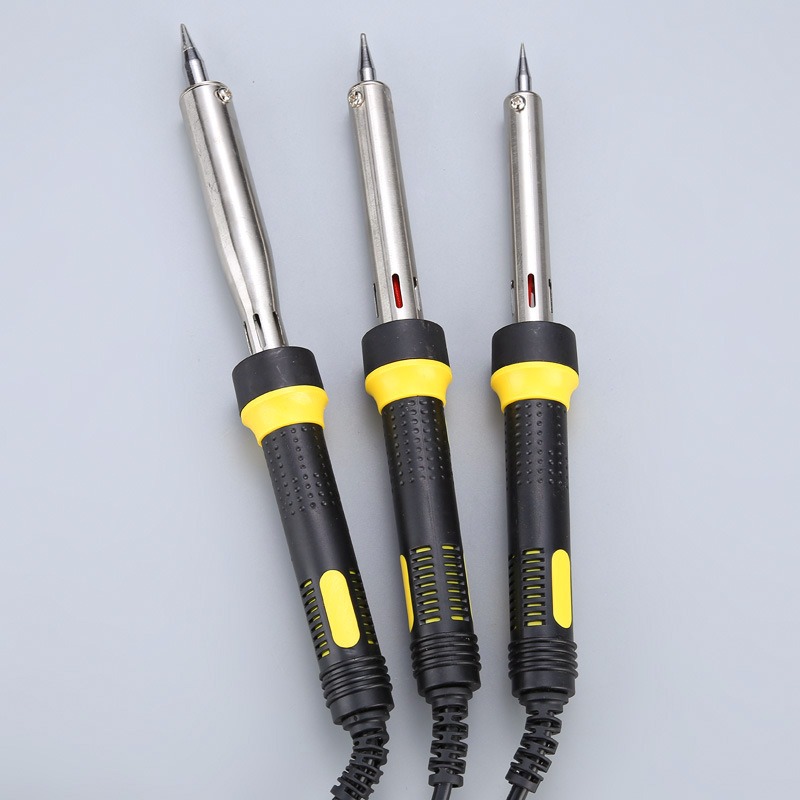 電烙鐵 外熱式焊接工具尖頭30w60w電烙鐵大功率扁頭100w電烙鐵-細節圖2