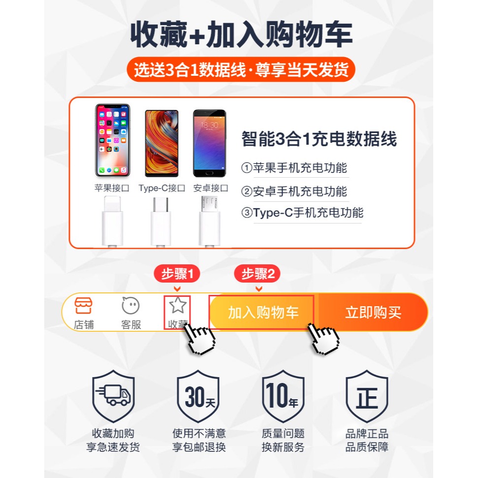 車載充電器手機快充車用點煙轉換插頭24v汽車內usb接口一拖二車充-細節圖7