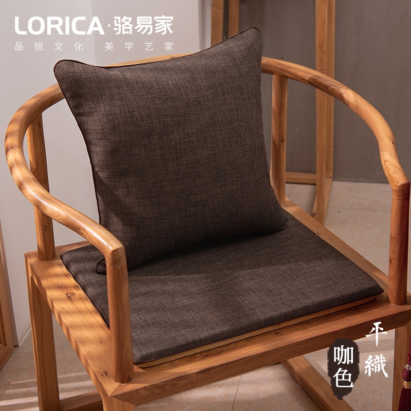 中式禪意茶椅墊茶椅坐墊紅木傢俱椅子墊沙發茶桌圈椅餐椅太師椅墊-細節圖7