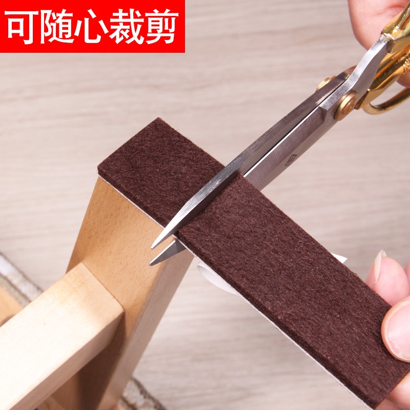 加厚毛氈桌腳墊傢俱防滑保護墊靜音耐磨保護地板傢俱腳墊-細節圖3