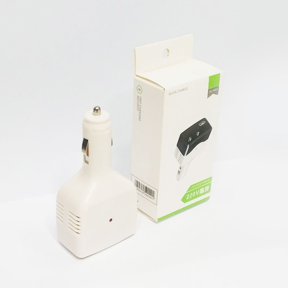 車載逆變器12V/24V轉220V家用電源轉換器多功能汽車插座充電器-細節圖3