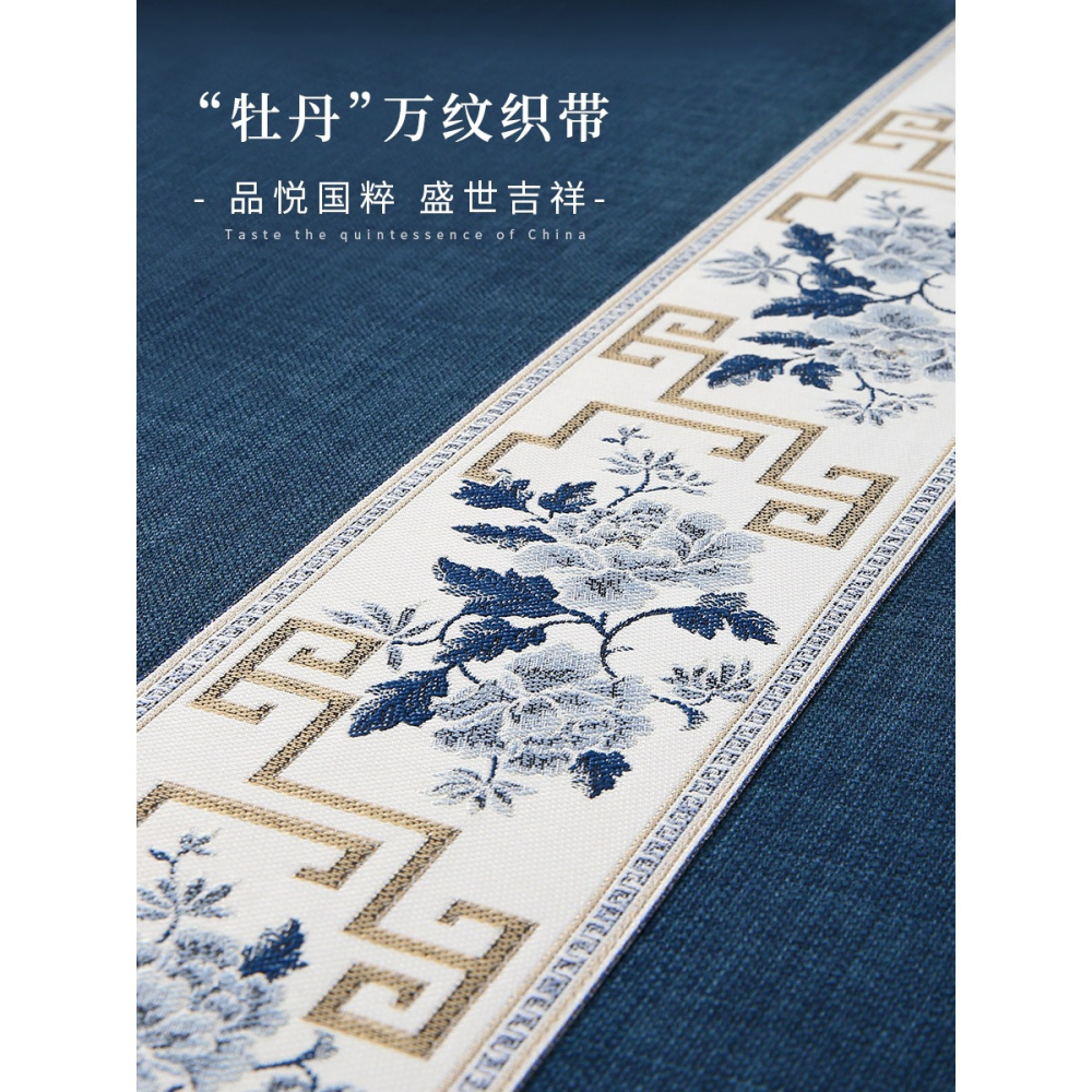 駱易家中式餐桌椅子坐墊家用可拆洗馬蹄形墊子紅木餐椅墊凳子座墊-細節圖2