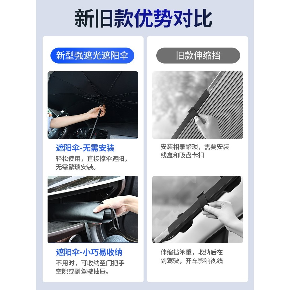 大眾速騰邁騰寶來朗逸PLUS途觀防曬簾遮陽布前擋風玻璃遮陽檔太陽-細節圖5