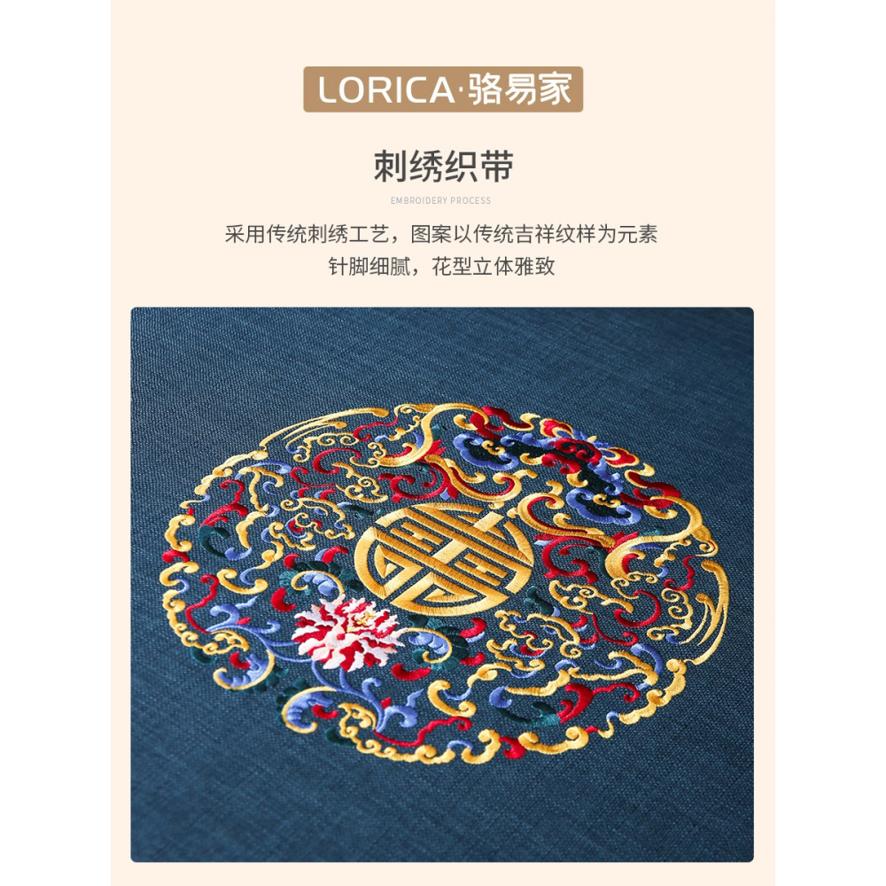 新中式紅木沙發坐墊實木傢俱椅子座墊沙發墊羅漢牀套罩海綿墊定製-細節圖2