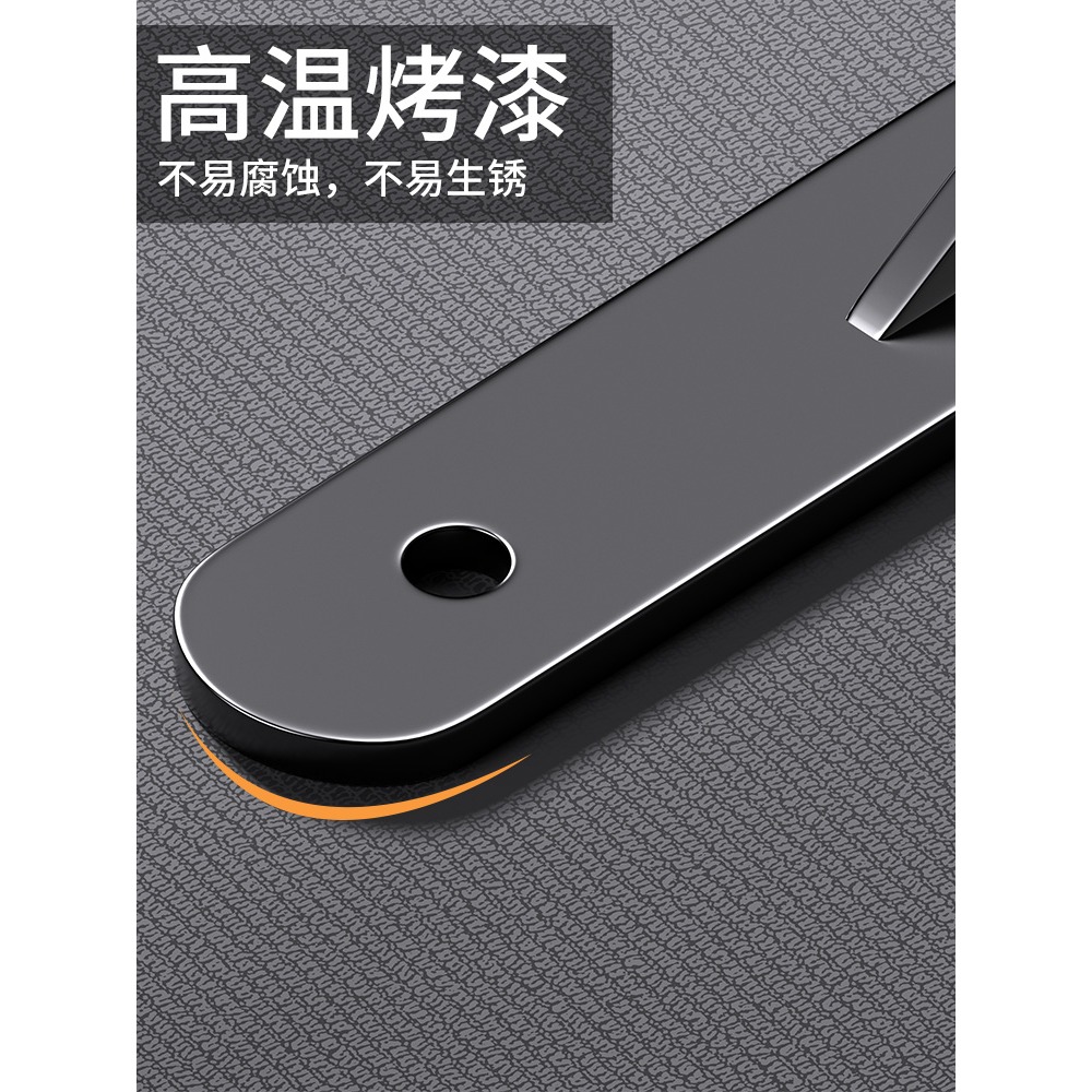 墻上置物架三角支架掛墻壁木板隔板托架鐵藝壁掛置物板架子壁掛式-細節圖4