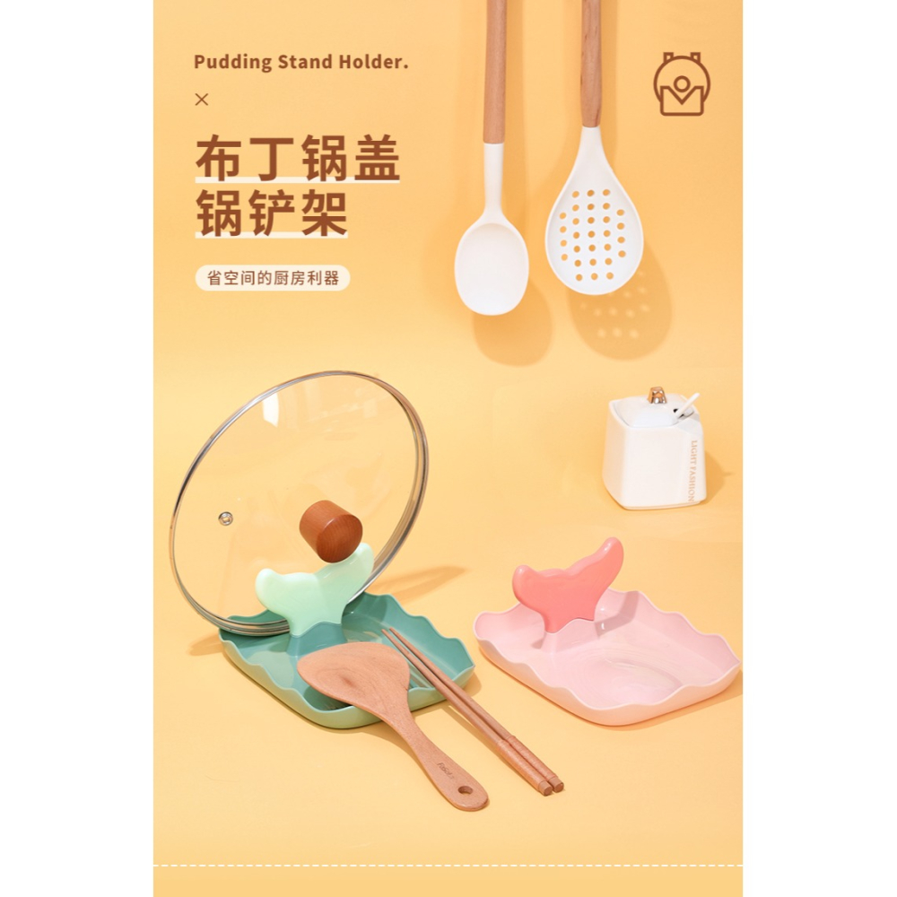 鍋蓋架多功能廚房置物架免打孔鍋鏟架坐式廚房勺子鏟子鍋蓋放置架-細節圖5