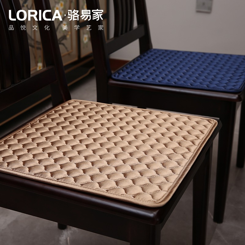 【駱易家】中式椅子坐墊屁墊薄款四季通用防滑餐椅墊板凳墊座椅墊-細節圖4