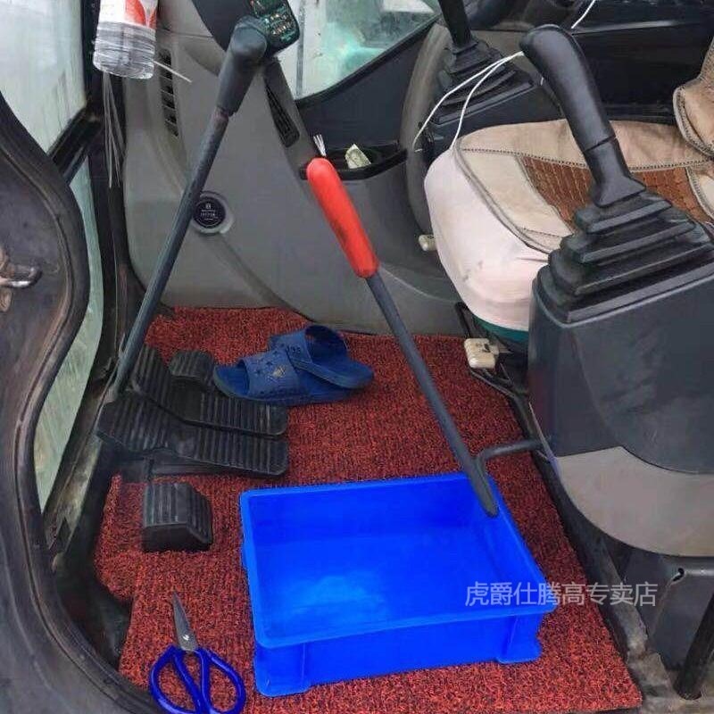 挖機鞋盒收納挖掘機鏟車駕駛室裝載機吊貨車儲物盒工具箱雜物專用-細節圖3