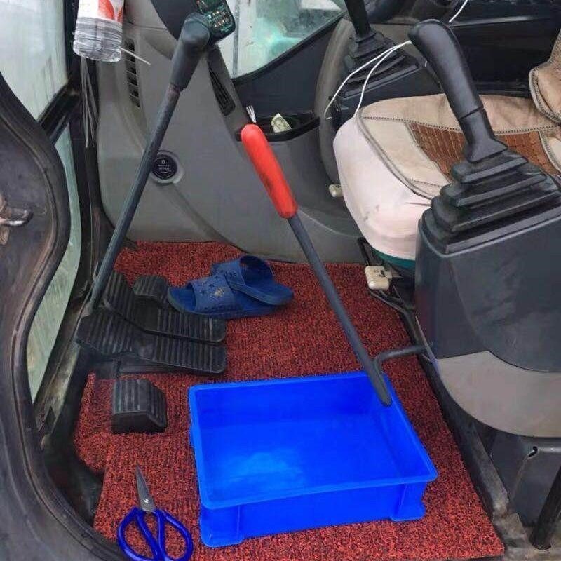 挖機鞋盒收納挖掘機鏟車駕駛室裝載機吊貨車儲物盒工具箱雜物專用-細節圖8