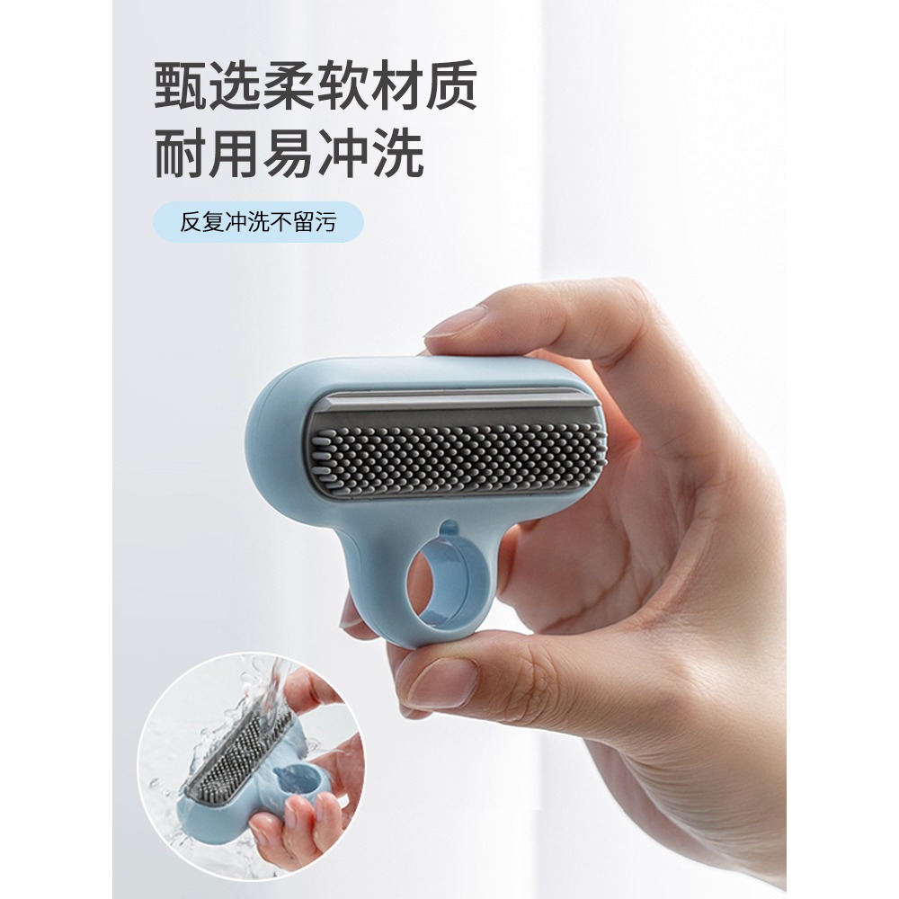 擦鏡子神器家用清潔浴室鏡面硅膠橡皮擦玻璃刷刮洗玻璃窗清潔工具-細節圖5