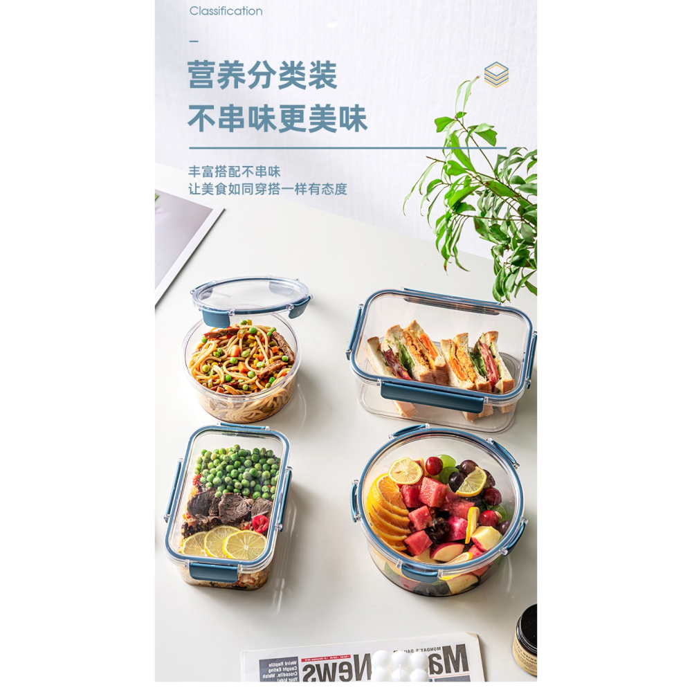 卡貝密封罐食品級保鮮盒糖果收納盒乾果奶粉防潮廚房香料儲物罐-細節圖8