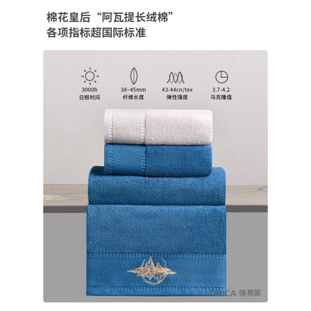 駱易家毛巾男士洗臉家用純棉加厚吸水不掉毛熱敷巾情侶洗澡長臉巾-細節圖10