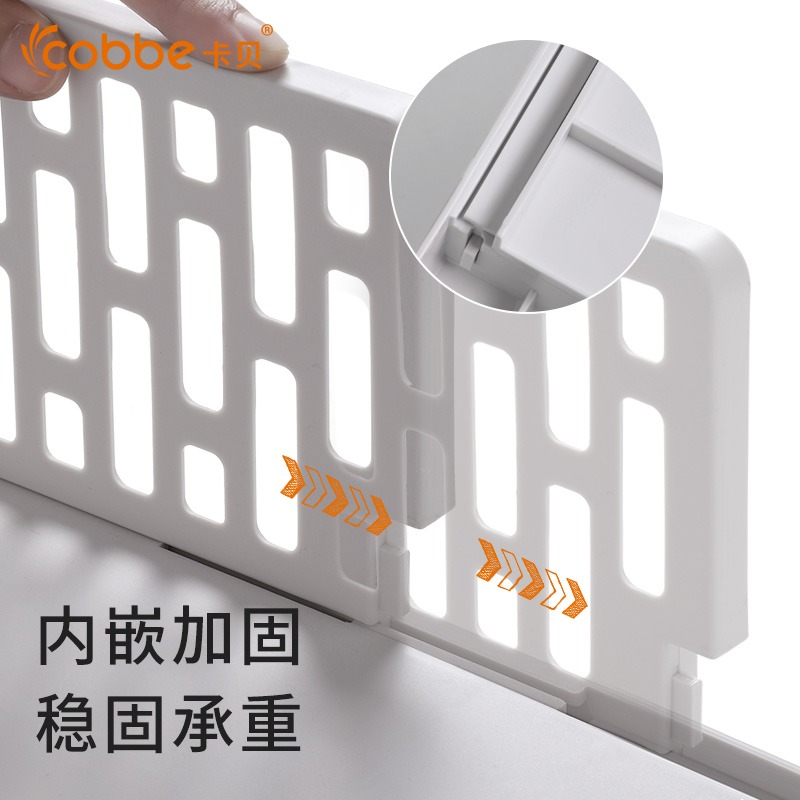 衣櫃收納神器襯衫分層隔板衣服衣櫥分格收納抽屜式宿舍櫃子收納箱-細節圖3