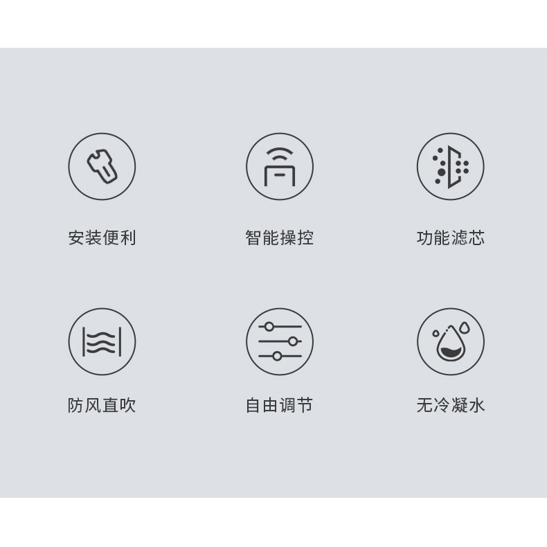 空調擋風板防直吹罩遮風板導風出風口檔冷氣擋板月子壁掛式通用-細節圖6